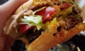 A burger